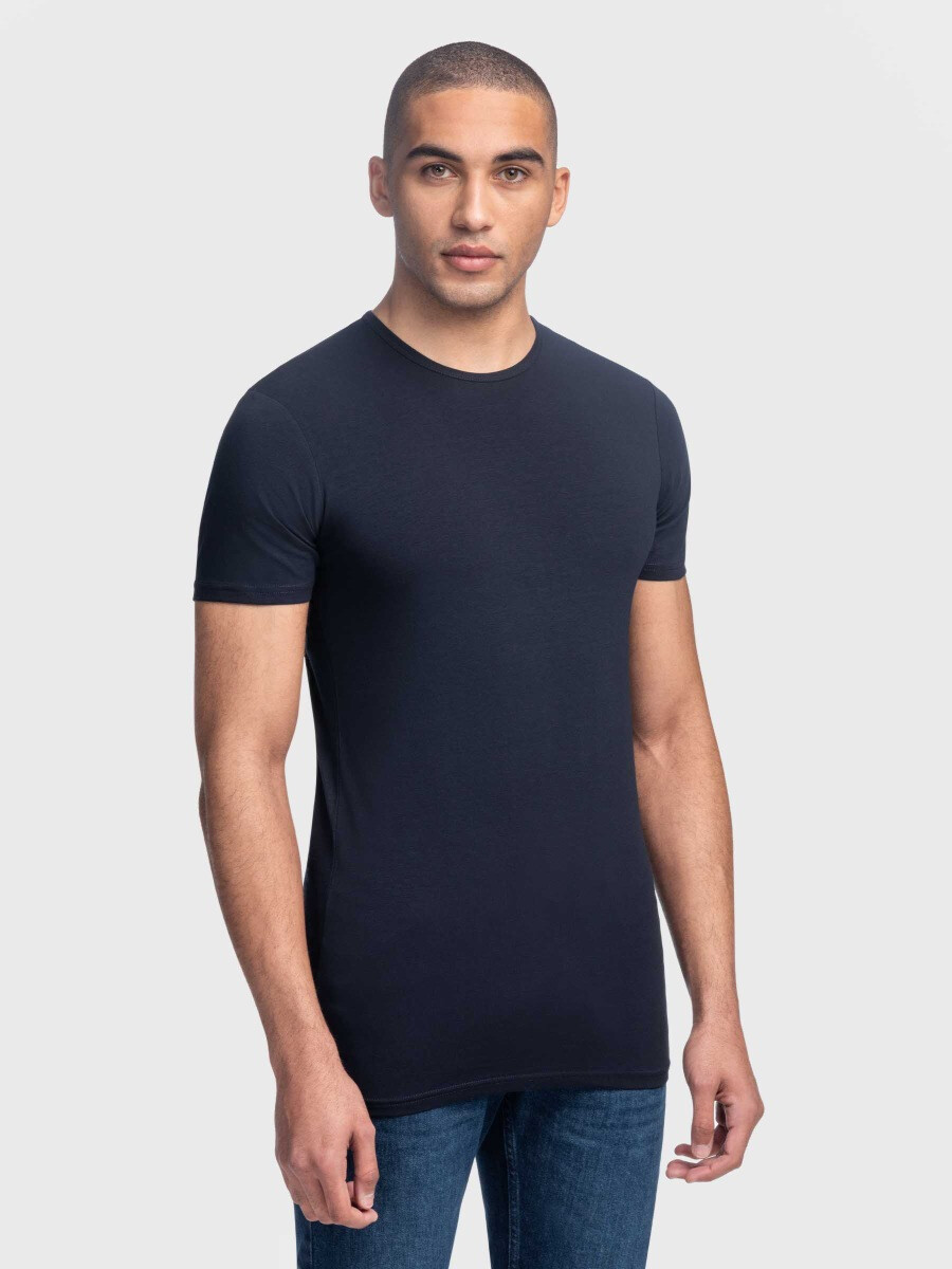 T-shirts Navy - Voor lange heren - Girav