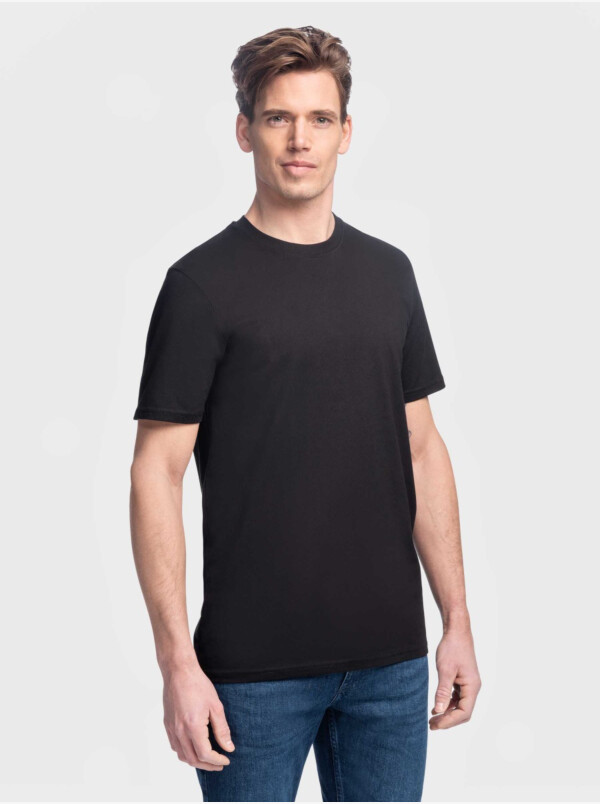 dubbele Relativiteitstheorie Haiku Extra lang zwart heren T-shirt Sydney van Girav