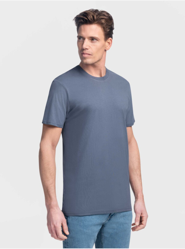 Sydney T-shirt blauw kopen? Extra lang T-shirt - Girav